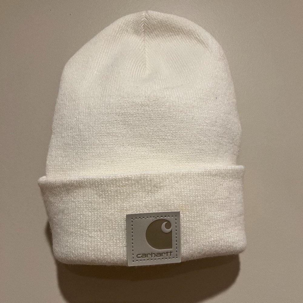 Carhartt White Beanie
